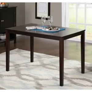 TMS Contemporary Dining Table, Multiple Finishes