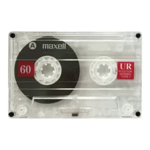 Maxell 109010 Ur60 Cassette Tape (single)