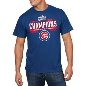 MLB Chicago Cubs Men's 2016 World Series Champions Tee