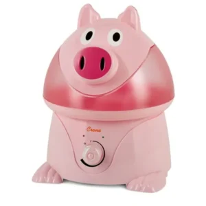 Crane Adorable Pig Ultrasonic Cool Mist Humidifier