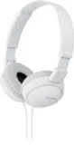 Sony - ZX Series Wired On-Ear Headphones - White