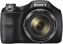 Sony - DSC-H300 20.1-Megapixel Digital Camera - Black