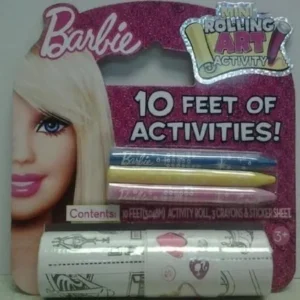 Barbie Mini Rolling Art Activity