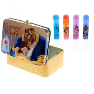 Disney Belle Girls Lip Gloss and Tin 5pc Beauty and the Beast Cosmetic Set