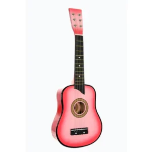 New Mini Childrens Toy 23" Acoustic Guitar with Pick - Pink