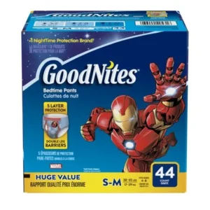 GoodNites Bedtime Bedwetting Underwear for Boys, (Choose Size and Count)