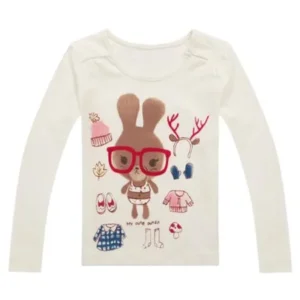 Girls' Bunny's Cute Outfit Top RH0648