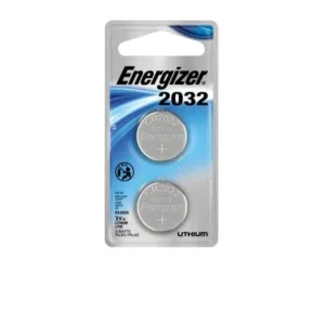 Energizer Lithium 2032 Coin Battery, 2 Count