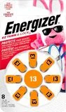 Energizer - 13 Alkaline Zinc-Air Batteries for Most Hearing Aids (8-Pack)