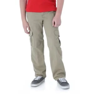 Wrangler Boys 4-16 & Husky Classic Cargo Twill Pants