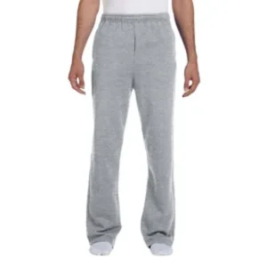 Jerzees Adult 8 oz. NuBlendÂ® Open-Bottom Fleece Sweatpants