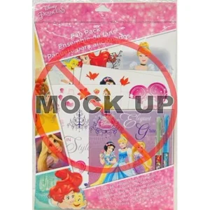 Fun Packs Stickers - Disney - Princess w/Pens Games Toys Set st6917