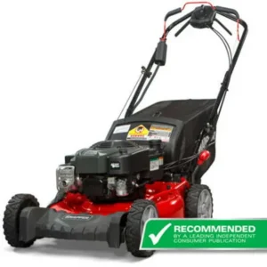 "Snapper 21"" Self Propelled Gas Rear Wheel Drive Mower with Side Discharge, Mulching, Rear Bag and Electric Start"