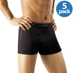 Big Men's FreshIQ Sport Inspired Short Leg Boxer Brief 4-Pack