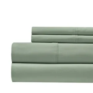 Aspire Linens 1000-RCH-QN-SGE Luxury 1000 Thread Count Cotton Rich 4-piece Sheet Set - Queen - Sage Green