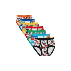 Cars, Toy Story & Monsters Inc. Toddler Boys Brief Underwear, 7-Pack