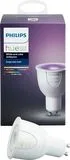 Philips - Hue White and Color Ambiance GU10 Wi-Fi Smart LED Floodlight Bulb - Multicolor