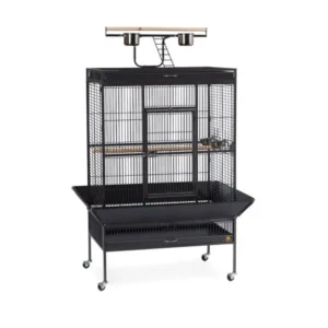 Prevue Pet Products Signature Select Series Wrought Iron Bird Cage Black Hammertone