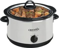 Crock-PotÂ® - 4-Quart Slow Cooker - Stainless/Black