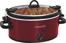 Crock-PotÂ® - 4-Quart Oval Slow Cooker - Red