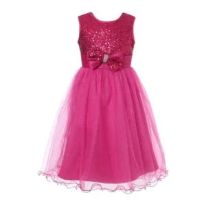 Richie House Girls' Sequined Party Dress RH2264