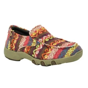 roper footwear boys kid s chase multi color driving moc