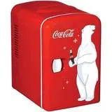 Koolatron - Coca Cola Personal Compact 6-Bottle Beverage Cooler - Red