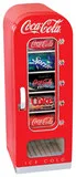 Coca-Cola - 0.6 Cu. Ft. Retro Vending Refrigerator - Red