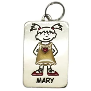 Mary Kids Name Tag Charm by Ganz