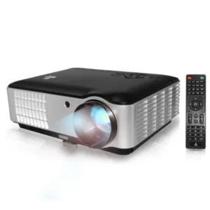 PYLE PRJLE78 - Hi-Res Home Theater Multimedia HD Projector, 1080p Support, 2800 Lumen Brightness, USB Flash Reader, eReader Text Projection Ability