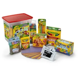 Crayola Colossal Creativity Tub, 90+ Pieces, Art Set, Gifts for Kids