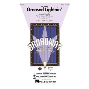 Hal Leonard Greased Lightnin' (from Grease) (2-Part and Piano) 2-Part Arranged by Mac Huff