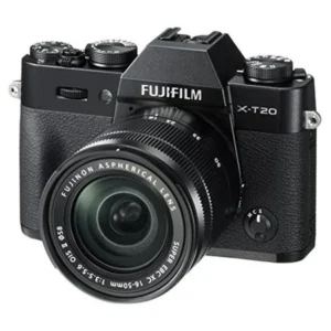Fujifilm X-T20 Mirrorless Digital Camera with 16-50mm Lens- Black