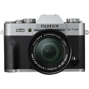 Fujifilm X-T20 Mirrorless Digital Camera with 16-50mm Lens - Silver