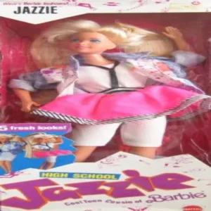 Barbie High School JAZZIE Doll - Barbie's Teen Cousin Wears Barbie Clothes! (1988 Mattel Hawthorne) by Unknown