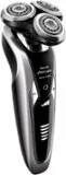 Philips Norelco - 9300 Clean & Charge Wet/Dry Electric Shaver - Black/Silver