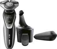 Philips Norelco - 5700 Clean & Charge Wet/Dry Electric Shaver - Super Nova Silver