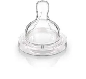 Philips Avent Fast Flow Nipple for Avent Anti-Colic Baby Bottles, 6 Months+, BPA-Free, 2 ct