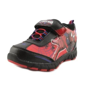 Spiderman Lighted F17 Round Toe Synthetic Sneakers