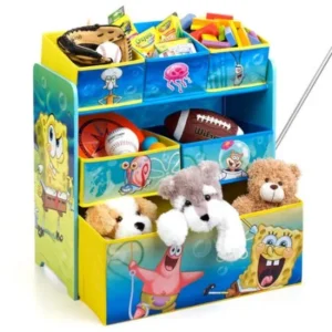 SpongeBob SquarePants Multi-Bin Toy Organizer by Delta Children