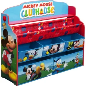 Mickey Mouse Deluxe Book & Toy Organizer