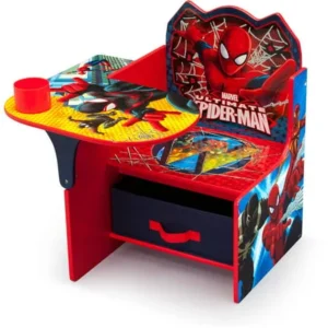 Marvel Spider-Man Chair Desk with Storage Bin by Delta Children