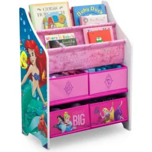 Disney Princess Book & Toy Organizer by Delta Children