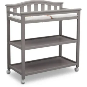 Delta Children Bell Top Changing Table with Casters, (Choose Your Color)