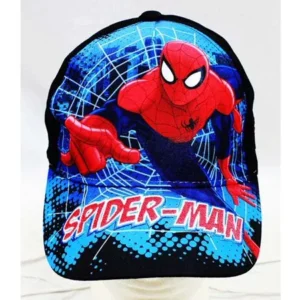 Baseball Cap - Marvel - Spiderman Black Hat Kid Boys Toys New SPU289