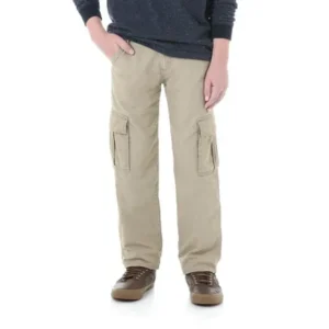 Wrangler Boys 4-16 Lined Cargo Pants