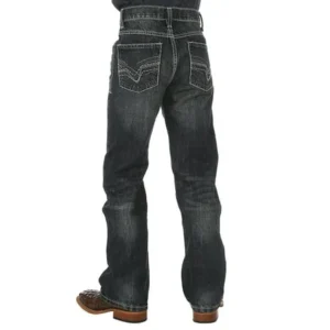 Wrangler Apparel Boys 42 Vintage Boot Jeans