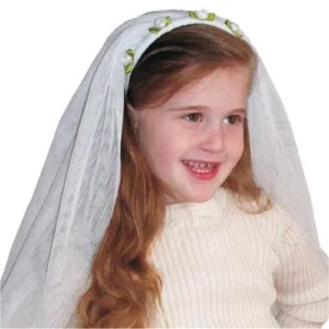 Kids Adorable White Bride Veil By Dress Up America