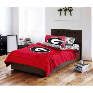 NCAA University of Georgia Bulldogs Bed in a Bag Complete Bedding Set