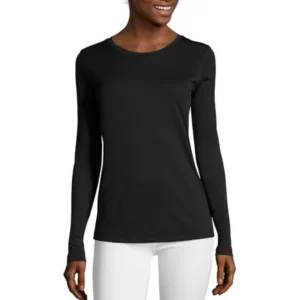 Hanes Sport Women's Active CoolDri Performance Long-Sleeve Tee